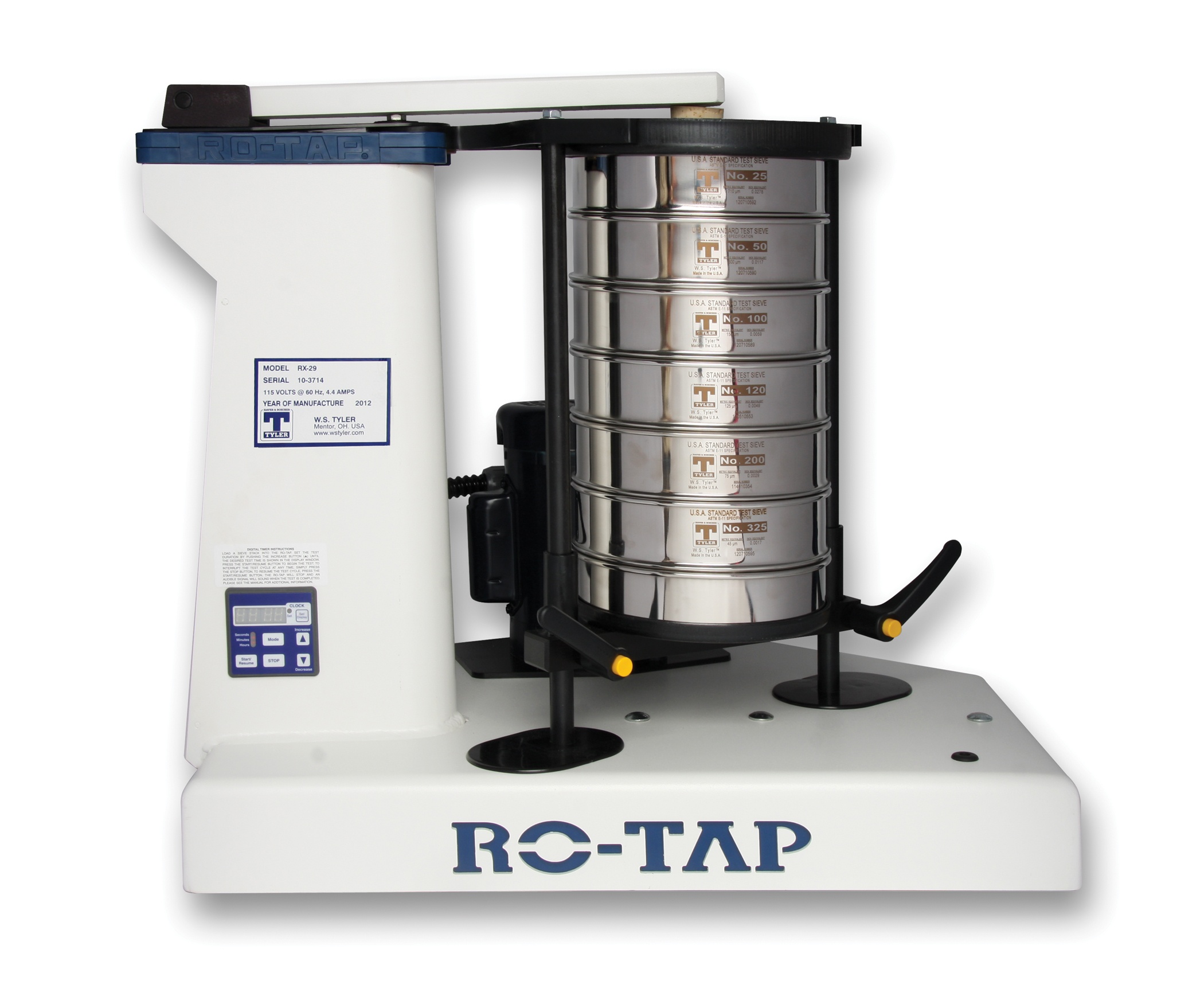 RO-TAP Sieve Shaker